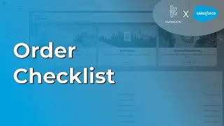 Order Checklist 