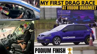 My First Drag Race at Vroom DragMeet,Secured 2nd place🏆|Day-03 Vlog| Amazing First Time Experience