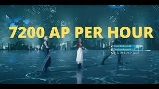 Final Fantasy 7 Remake 7200 AP Per Hour With Double AP Materia