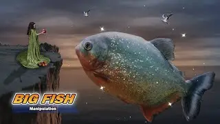 Big Sea Fish - Photoshop Manipulation Tutorial
