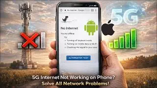 Fix 5G Data Not Working on Android & iPhone (Complete Guide 2026)