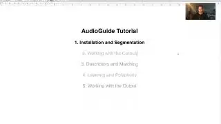 AudioGuide Tutorial 1 part 1 - Installation