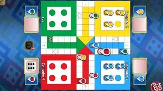 Ludo game in 4 players | Ludo king 4 players | Ludo gameplay 415