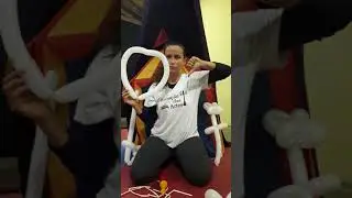 Como fazer um Coração com Balão Espaguete 260
