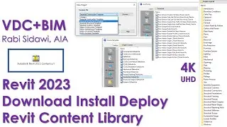 Revit 2023 Download Install Deploy Revit Content Library
