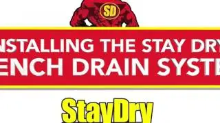 French Drain Installation - StayDry® Michigan Basement Waterproofing