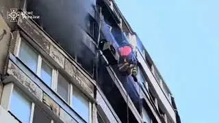 Харків: тривають роботи з ліквідації наслідків ворожого авіаудару