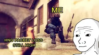 A LIL BIT OF CSGO HIGHLIGHT WHILE HNG PACKET LOSS STILL HIGH || CS:GO