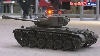 RC TANK BATTLE at BOVINGTON TANK MUSEUM [UltraHD & 4K]