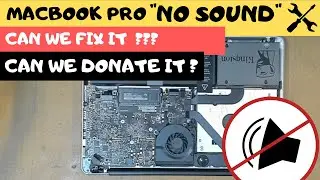 Macbook Pro No Sound Internal Speakers