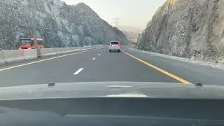 HD #Timelapse #sharjah Sharjah to #Khorfakan road #uae #vlog  #shorts
