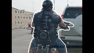 Ride Through a Village
