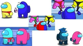 CUP SONG LOVE STORY. (Among Us Animation)