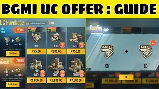 ✅Bgmi Uc Offer || Bgmi Uc Discount Offer || Bgmi Uc Purchase Offer || Bgmi Uc Buy Offer