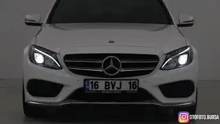 Mengerler İçin Çekmiş Olduğumuz Mercedes c200 Çekimimiz tamamlandı.👏 #mercedes #c200d #otofoto