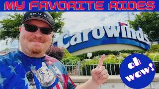My Favorite Rides at Carowinds and Carolina Harbor | Charlotte, NC