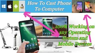 how to cast phone to PC | how to mirror computer to phone |