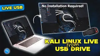 💻How to Install & Run Kali Linux Live from USB 🚀 (Using Rufus) | Step-by-Step Guide (2025)