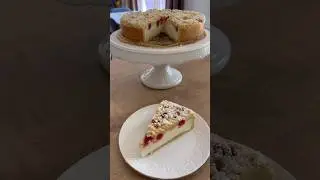 Himbeer-Streusel Käsekuchen 🔥💃 #recipe #dessert #food #cake #cheesecake