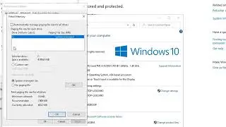 Optimize Your Windows 10 - How to Adjust Virtual Memory