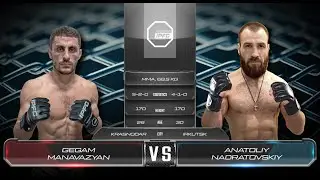 IPFC 6 Гегам Манавазян vs Анатолий Надратовский (полный бой)