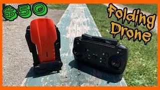 $50 budget folding Drone (kidyawn) review