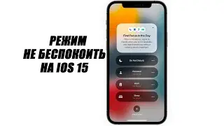 Как настроить режим не беспокоить на iPhone