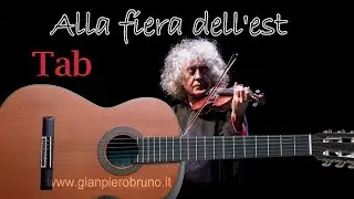 TUTORIAL CHITARRA Alla fiera dell'est TAB Angelo Branduardi
