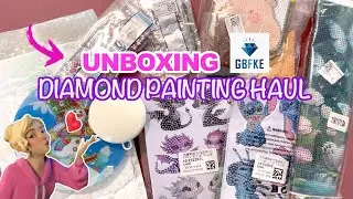 NEW at GBFKE 💕 DIAMOND PAINTING HAUL
