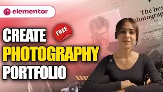 Create a FREE Stunning Photography portfolio | Step-by-step Tutorial