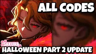 ALL *HALLOWEEN PART 2 UPDATE* ACTIVE CODES FOR SAKURA STAND! ROBLOX SAKURA STAND CODES
