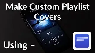 How to Make Custom Music Playlist Covers/Art – Denim App Review