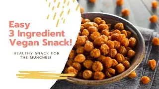 Easy 3 Ingredient Vegan  Snack