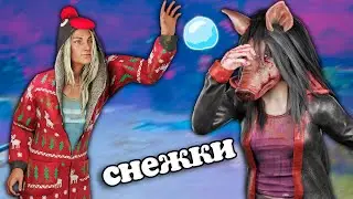 Throwing Snowballs at Maniacs 2 | Dead by Daylight