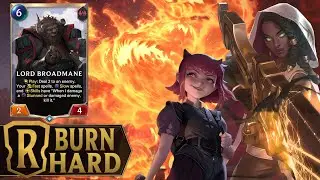 Burn Hard - Annie Senna Kindred Conservatory Deck - Legends of Runeterra Worldwalker Gameplay