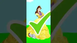Can you guess the Disney princess?👸 Ariel Elsa Belle Cinderella 
