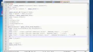 PHP Lesson 38 - Updating and Displaying Records from a MySQL Database
