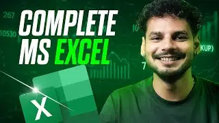 Complete MS Excel course for Data Analyst | Job Oriented