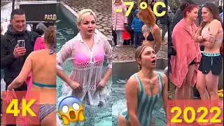 😍❤️WINTER SWIMMING WOMEN in ICE HOLE🥶 2022