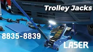 Trolley Jacks | 8835-8839 | Laser Tools |