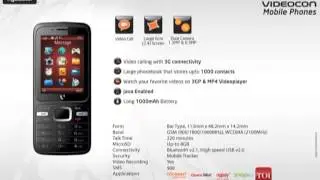 Videocon mobile phone  V1515 - Dual sim phone V1515.mp4