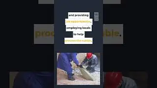 Rubble removal in Turkiye 