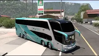 BUS doble Piso Marcopolo G7 a Mazatlan American Truck Simulator
