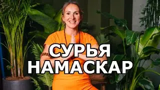 Сурья Намаскар   комплекс приветствия солнца с Марией Кулагиной Утренняя Йога @MinakshiGiri1008