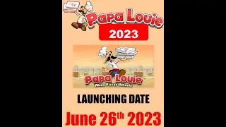¡COMING FOR MATE ROMERO CHANNEL! | PAPA LOUIE 2023! | RETURN OF Papa Louie 1 - PREMIERE, JUNE 26th