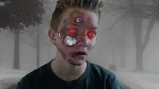 Halloween special terminator makeup