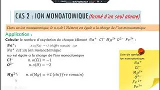 Nombre d'oxydation (corps purs simple,ion monoatomique,corps purs compose et ion polyatomique)