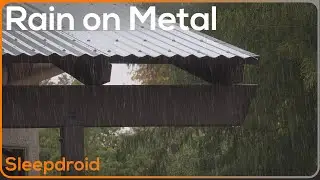 ► Fall asleep fast with 5 hours of Rain on Tin Roof | Rain Sounds for sleeping | No Thunder (Lluvia)