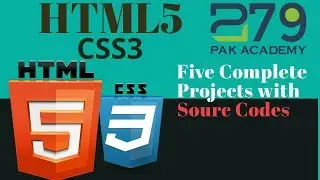 html5 and css3 website examples with source code