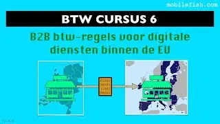BTW cursus 6: B2B btw-regels voor digitale diensten binnen de EU